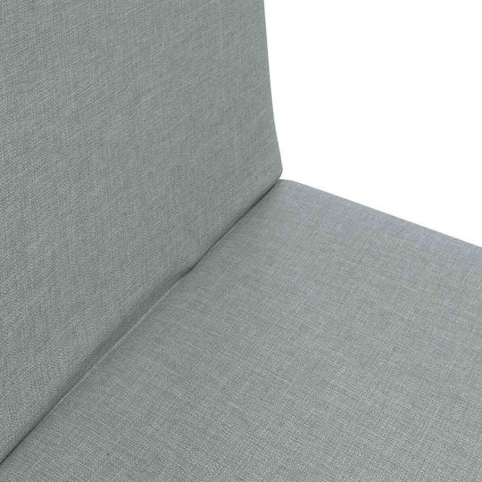 Vielseitiger Sitzsack Pouf Offenes Grau 54x64x59cm