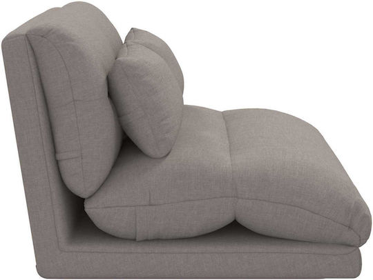 Πολυμορφικός Πουφ Καναπές Taupe 110x82x55cm
