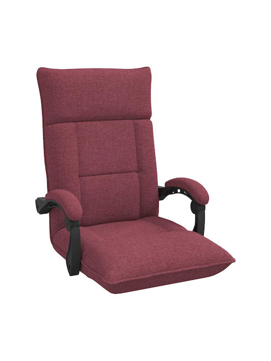 Vielseitiger Sitzsack Pouf Rote 66x66x80cm