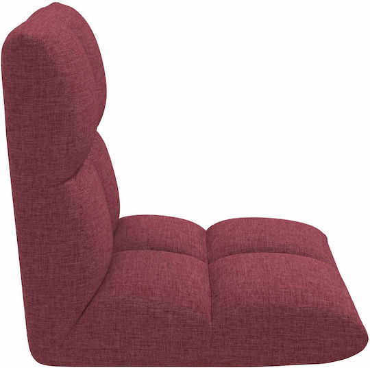 Multifunctional Bean Bag Chair Red 50x61x57cm