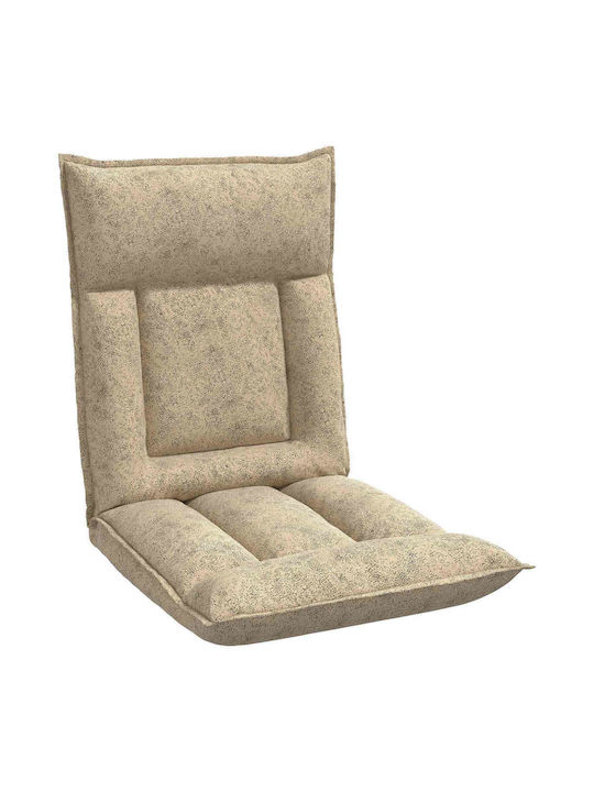 Vielseitiger Sitzsack Pouf Offenes Grau 55x61x70cm