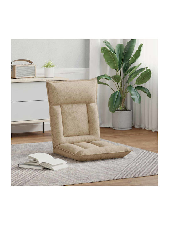 Vielseitiger Sitzsack Pouf Offenes Grau 55x61x70cm
