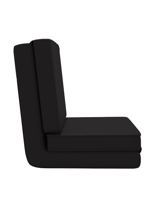 Vielseitiger Sitzsack Pouf Schwarze 70x55x57cm