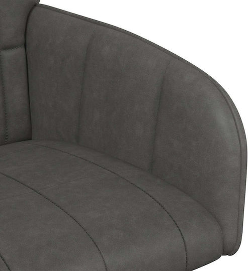 Ess- und Küchenstühle mit Künstliches Leder Schwarz 6Stücke 57x50x85cm