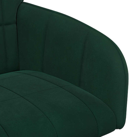 Velvet Green Dining Armchairs 2 Pieces 57x50x85 cm