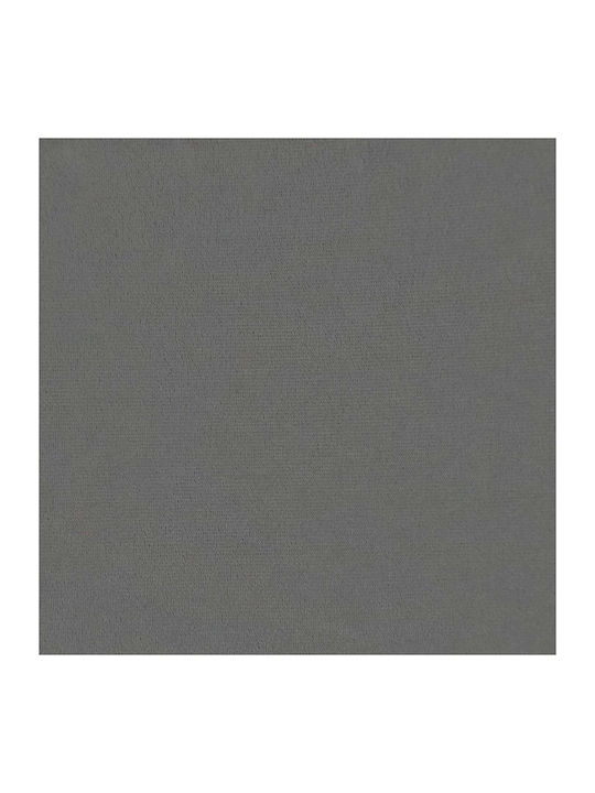 Dining Velvet Grey Armchairs 2 Pieces 57x50x85cm