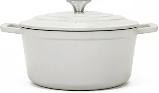HKoenig Cratiță Rotundă Din Fontă 30cm 3.3lt