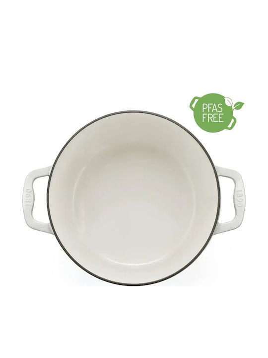 HKoenig Cratiță Rotundă Din Fontă 33.5cm 4.7lt