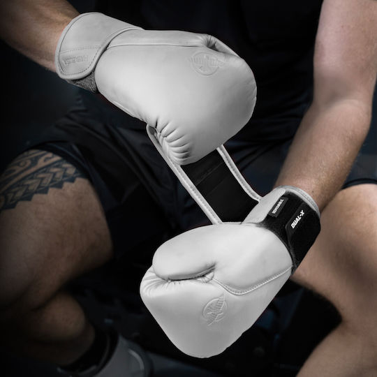 Hayabusa Boxhandschuhe Leder Für Wettkampfhandschuhe Grau