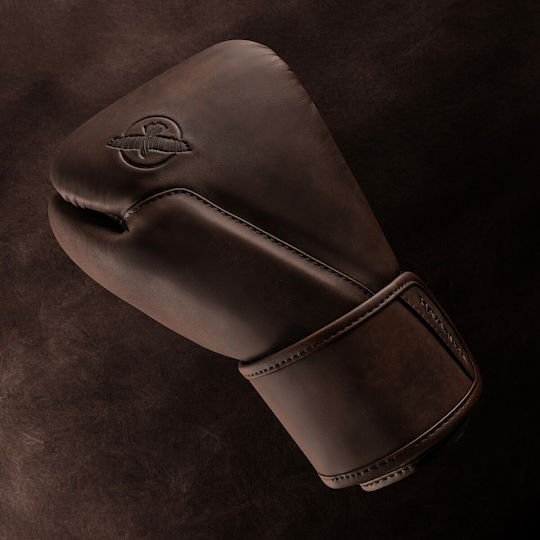 Hayabusa Boxing Gloves Leather Competition Brown