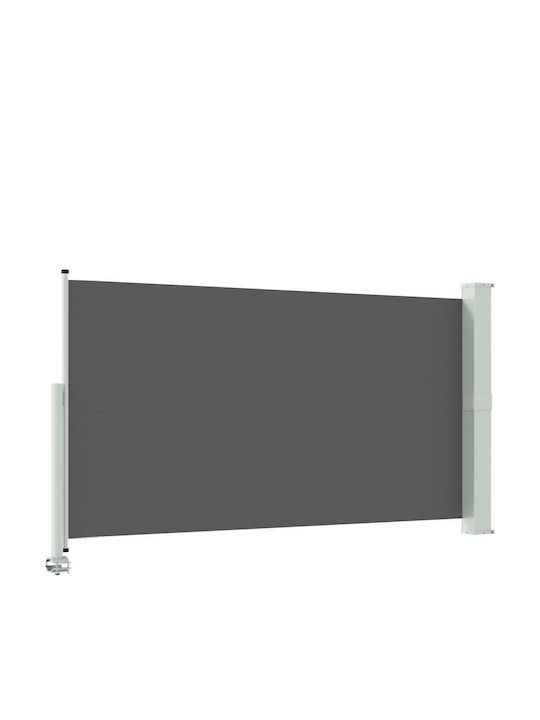 vidaXL Seitliche Markise Terrasse Grau 1.4x3m