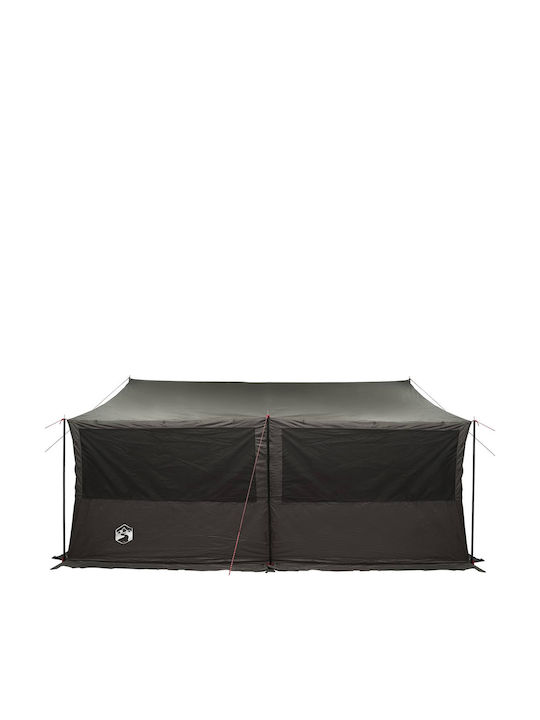 vidaXL Zusammenklappbares Garten Gazebo Braune 4,5x4m