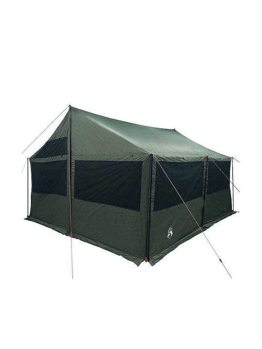 vidaXL Gazebo Pliabil De Grădină Verde 4.5x4m