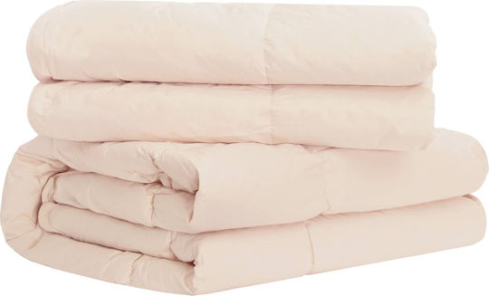 vidaXL Set Pătură Single 137x200 cm Bej 150 GSM