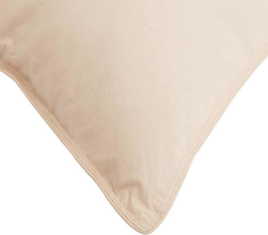 vidaXL Set Steppdecke Einzel 135x200cm Beige 150 GSM