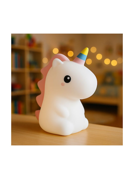 Eko Light LED Kinder Tischlampe Berührung Bunt 9,2cm