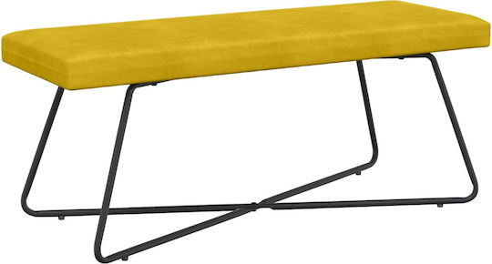 Столче За Пейка Жълто 45x110x40см