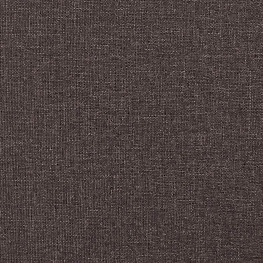 Fabric Upholstered Bench Stool Dark Brown 60x40x46cm