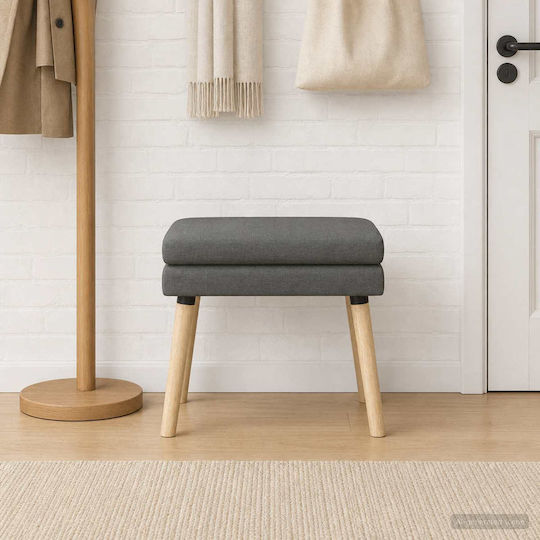 Dark Grey Bench Stool 60x40x46cm Dark Grey Bench Stool 60x40x46cm