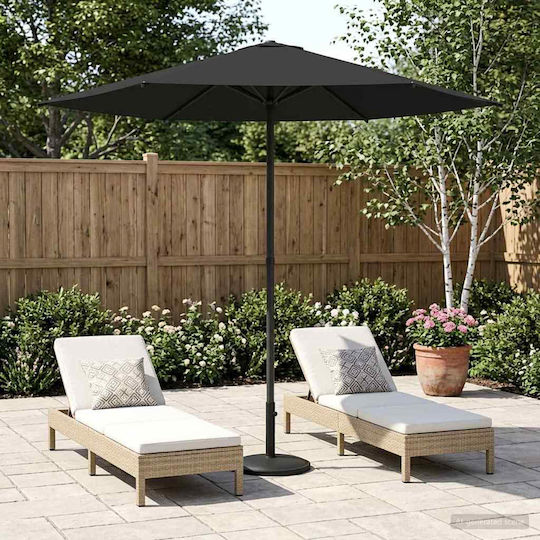 Aluminium Garten- und Terrassen-Sonnenschirm mit Luftschlitz Aluminium Garten- und Terrassen-Sonnenschirm mit Luftschlitz