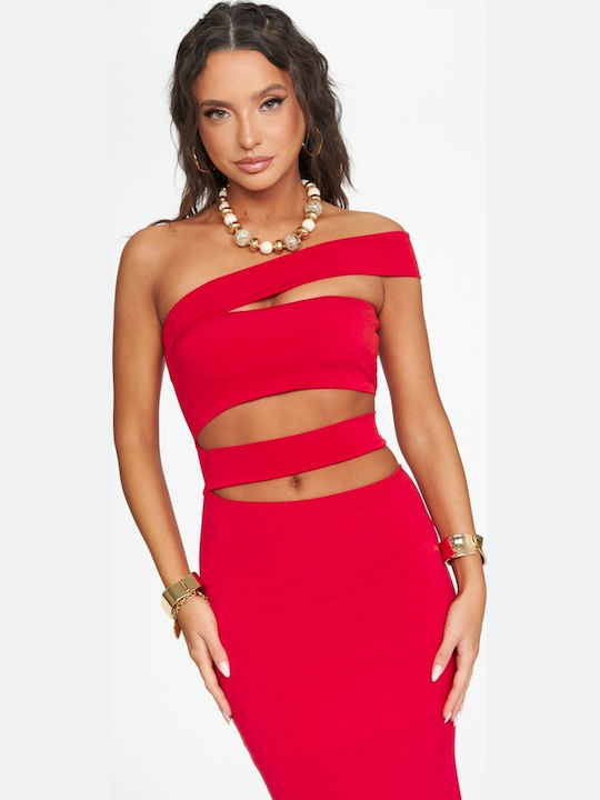Maxi Evening Red Dress