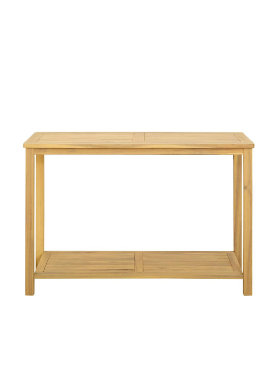 Outdoor Table Made of Light Acacia 110x40x75cm