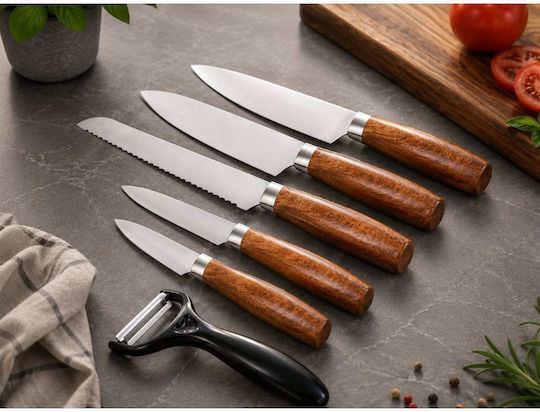 Verk Group Stainless Steel Knife Set 5 Pieces