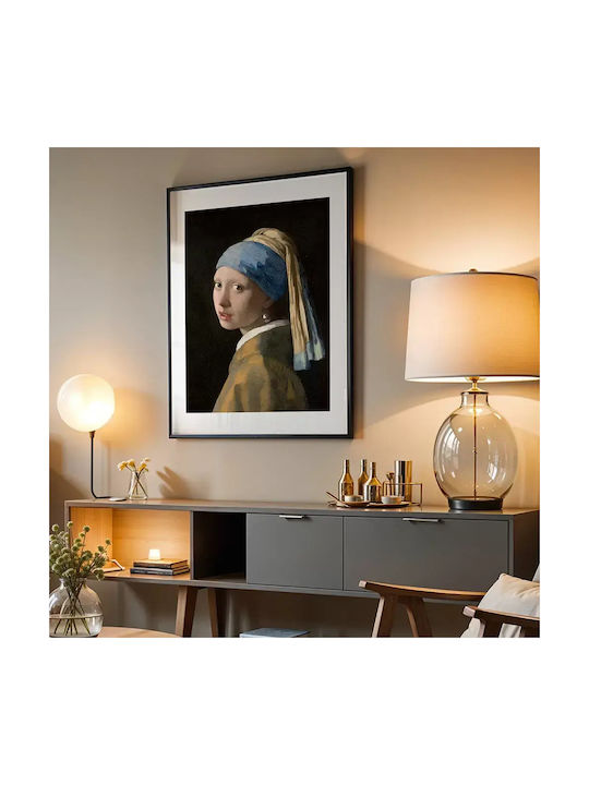 Poster Johannes Vermeer Girl Pearl Earring Art022 40cm X 50cm-56110pd156652