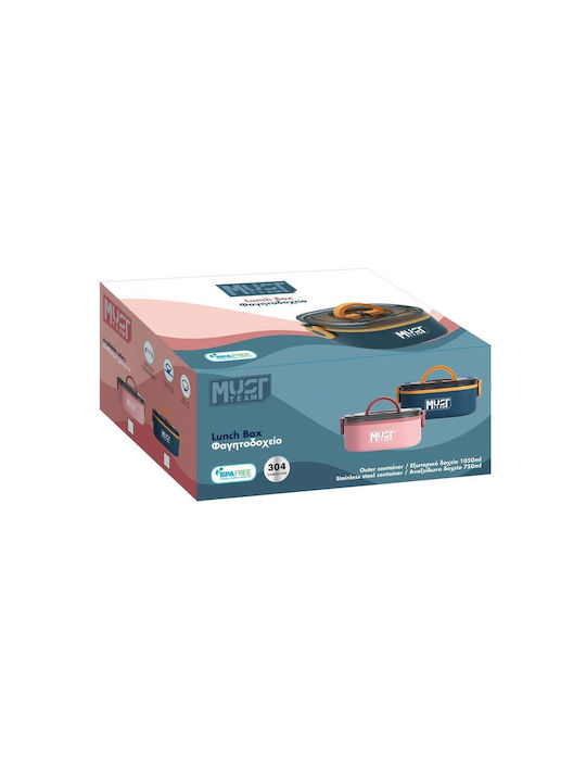 Must Team Lunch Box Inox Turquoise 750ml