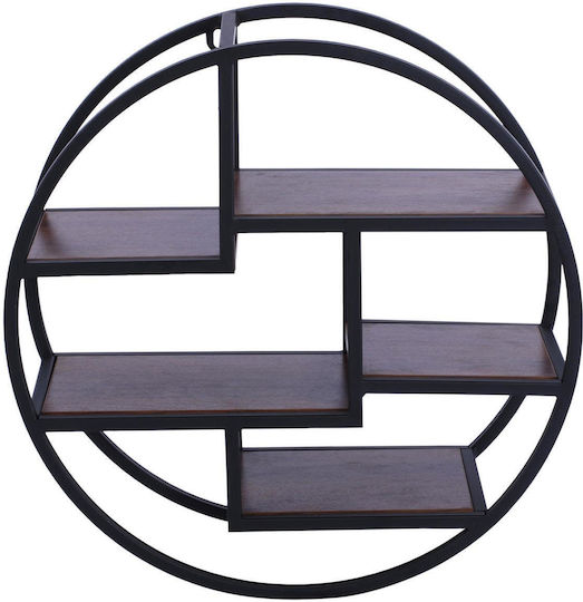 Shelf Wall Quinn 60x60x24cm Black - Karydi Shelf Wall Quinn 60x60x24cm Black - Karydi