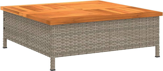 vidaXL Βάση Ομπρέλας Μεταλλική Γκρι 70x70x25cm