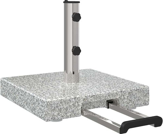 vidaXL Roata de mobilier din Metal Granite Grey