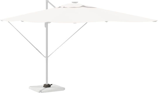 vidaXL Umbrella Stand made of Metal Silver 21.5x14x6cm