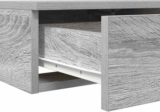 vidaXL Bed Drawer made of Wood Grey Sonoma 80x36.5x16.5cm