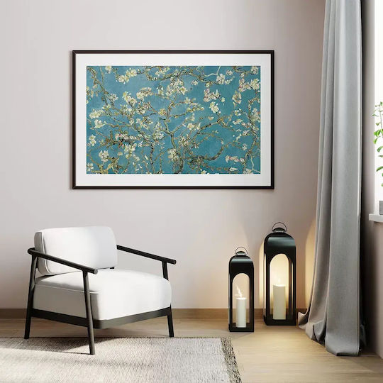 Poster Van Gogh Almond Blossom Art104 40cm X 50cm Μαύρη Ξύλινη Κορνίζα-56096pd156664f55321