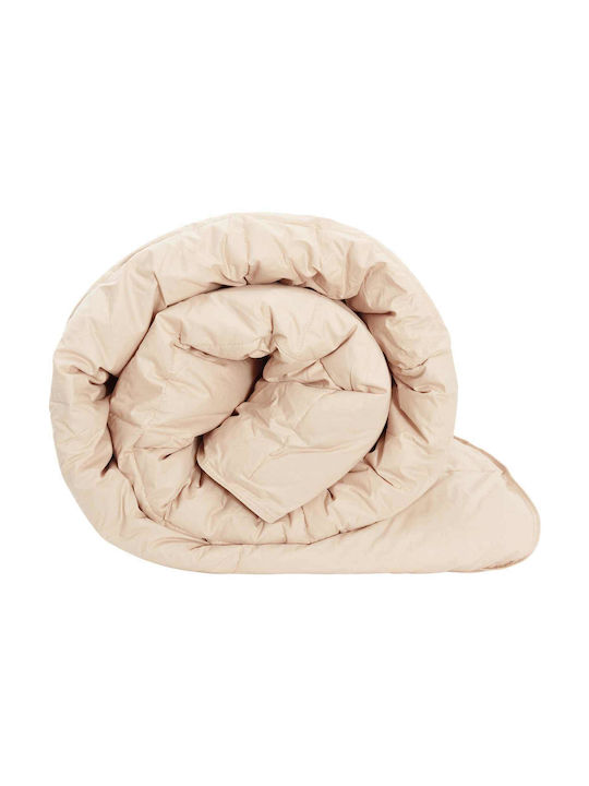 vidaXL Einzelliege Decke 155x200cm Beige