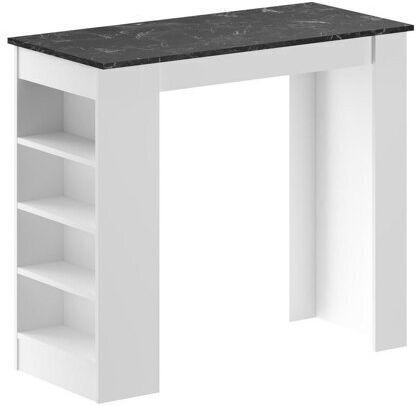 Kailua 2791 Bar Extendable Black Marble 117x54x102cm