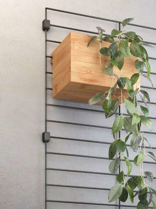 Metaltex Επιτραπέζια Βάση Mural Bamboo 19x15x12εκ. Μπεζ
