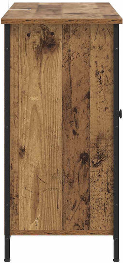 Μπουφές Ξύλινος Παλαιωμένο Ξύλο 100x35x70cm