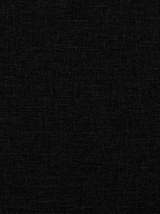Drehbarer Besucherstuhl mit Armlehnen in Schwarz Farbe 54x58x90cm