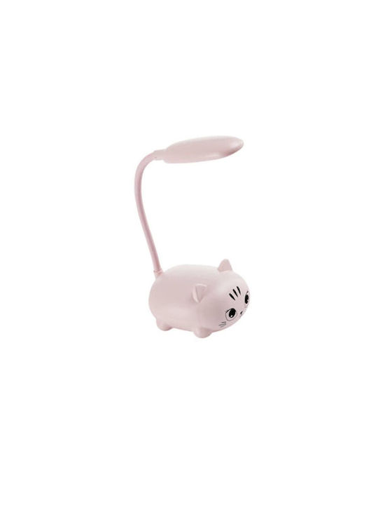 Miquelrius LED Kinder Schreibtischlampe Rosa 16x7.5x6.5εκ.