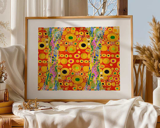 Poster Gustav Klimt Hope Details Art150 40cm X 50cm Μαύρη Ξύλινη Κορνίζα-56085pd156672f55321