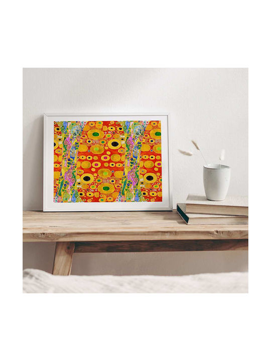 Poster Gustav Klimt Hope Details Art150 40cm X 50cm Brown Wooden Frame