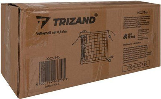 Trizand Volleyball Net 8.5x1m + Bag 19364-0