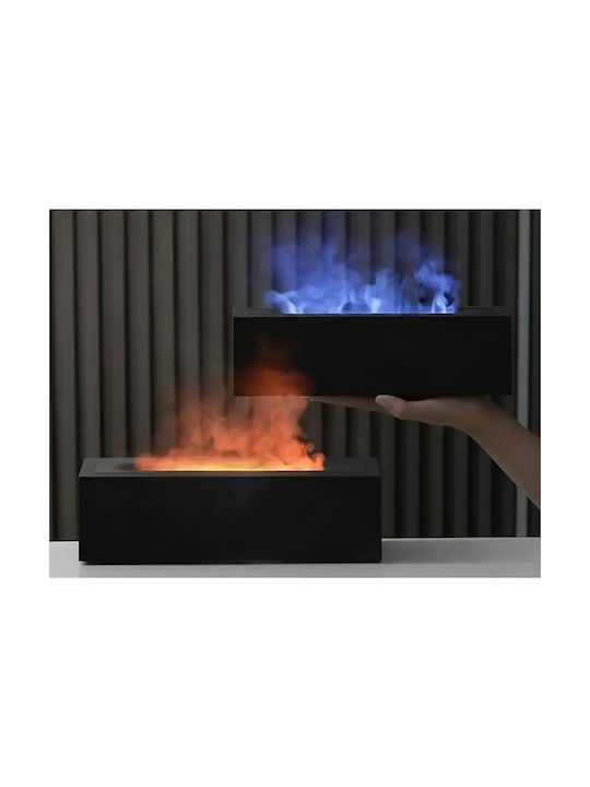 Verk Group LED Ultraschall Aromatherapie-Diffusor mit Timer Schwarz