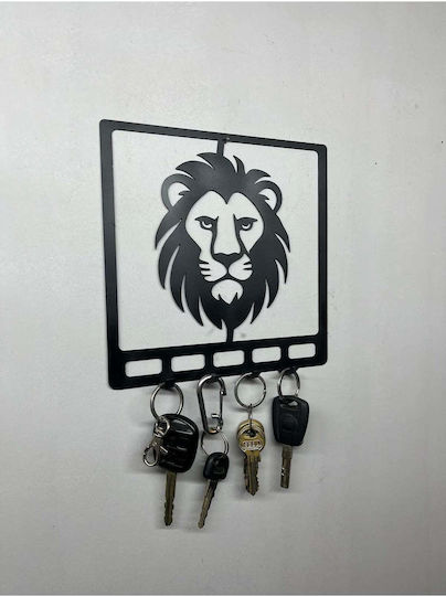 SteweHome SteweHome Schlüsselanhänger Mit Schloss Metallische Wand Schlüsselbox 20x20cm