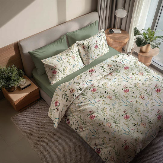 Σετ Μονή 150x215cm Πολύχρωμη Σετ Μονή 150x215cm Πολύχρωμη