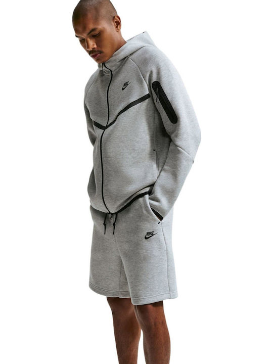 Tech Fleece Herren Shorts Sport Grau