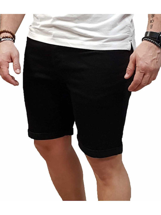 Men's Shorts Jeans Black
