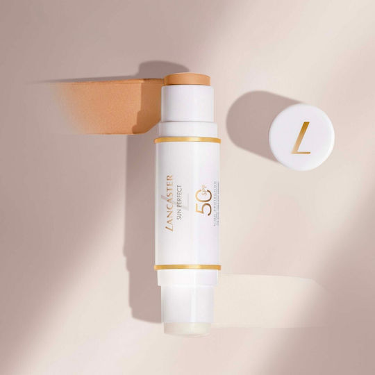 Lancaster Sun Perfect Youth Protection Clear & Tinted Duo Αντηλιακό Stick Προσώπου & Χειλιών SPF50 με Χρώμα 12gr